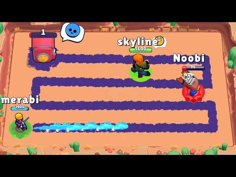 1% იც! @UbralodNoobi @SkyLineYT69 brawl stars ქართულად